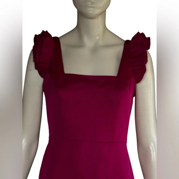 Aidan Mattox Fuchsia High Low Dress Size 0. G#2 - Picture 10 of 16